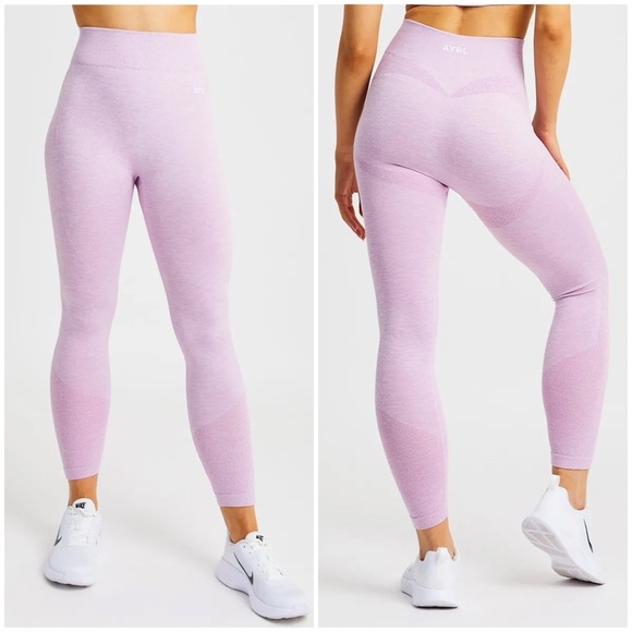 AYBL Motion Seamless Leggings In Purple/Pink - Picture 1 of 7
